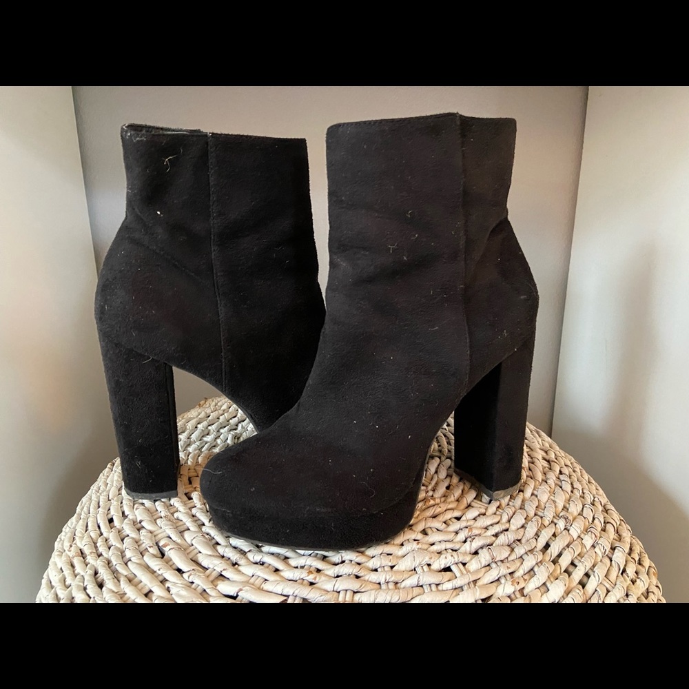 Black booties
